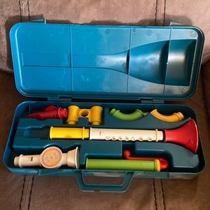 Vintage Fisher Price crazy combo horn set